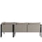 Flash Furniture Black Sectional with Storage & Beige Cushions GM-201108-SEC-GY-GG - alternate 2